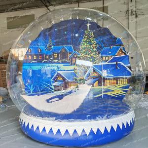 Hot Selling Customized Photo Booth Inflatable Bounce House Inflatable Snow Globe