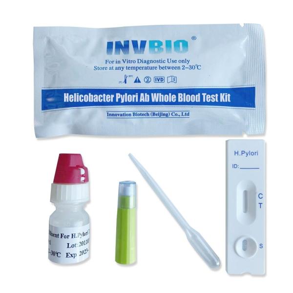 Quality OEM 25pcs H Pylori Ag Rapid Test Glob Biotech wholesale