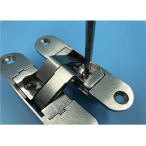 Right Open Adjustable Concealed Hinges Zinc Alloy 180 Degree 35mm Thickness
