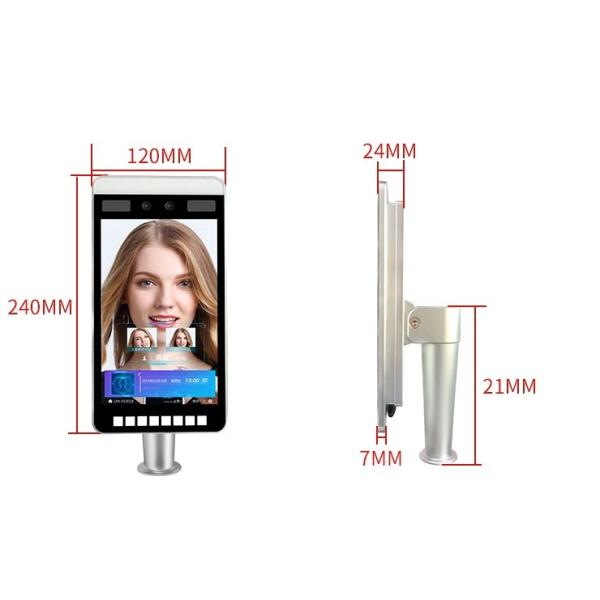 Quality RA08T High Quality Rfia Face Facial Biometric Door power Supply Turnstile Gate Access Control  Time Attendance wholesale