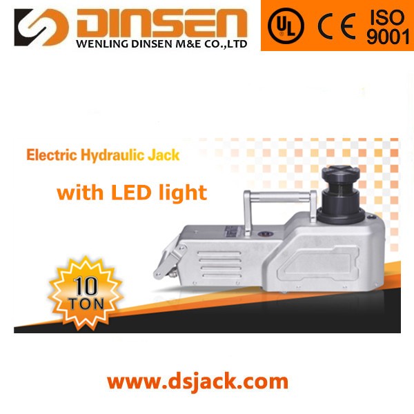CE Approved 15 Ton Hydraulic Jack DC 12V 200-520mm Lift range