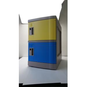 Cheap Waterproof Swimming Pool Lockers / Engineering ABS 4 Tier Lockers for sale