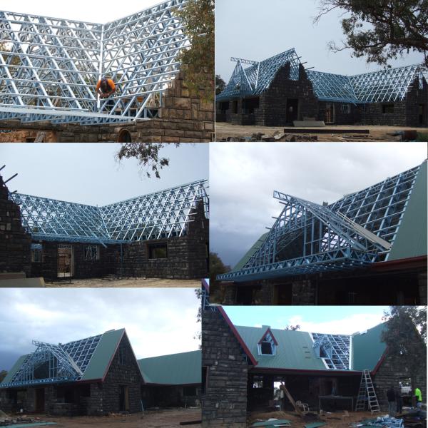 AS/NZS Style Light Steel Villa / Light Steel Frame Pre Manufactured Homes