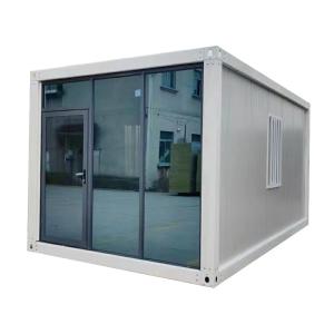 Cheap Easy Install Modern Modular Prefabricated 20/40 ft Container House Stable Waterproof PVC Board Floor Plastic Steel Window for sale