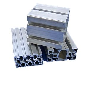 Custom 6061 6063 6082 T5 Industrial Aluminium Extrusion Profiles Extruded