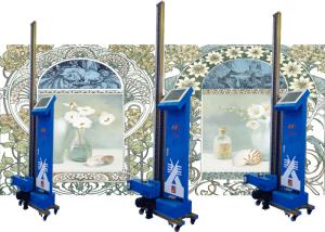 Cheap Touch Cmyk Automatic Color Matching Wall Printing Robot for sale