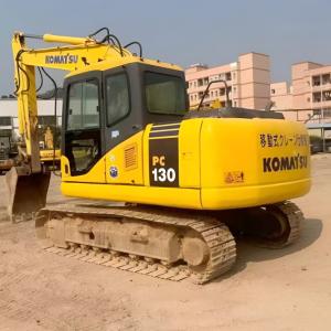 China Used Komatsu PC130-7 Excavator 13 Ton Capacity Construction Mining Earthmoving Efficiency on sale