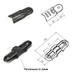 HJ-12 Black 28mm Lean Pipe Joint Connertor