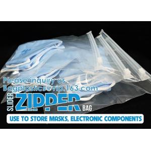 Compostable Environmentally Friendly Frosted Garment Zip lockk, Disposable,