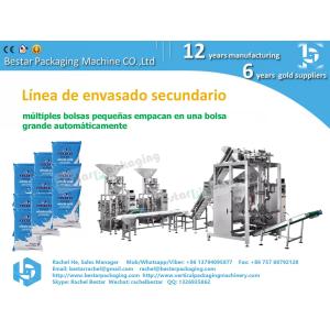 Automatic packaging machine with 12 heads scale counting and weighing both