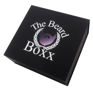Cheap Custom Logo Printing Cosmetic Beard Packaging Box Luxury Beard Balm Grooming Packaging With Satin for sale