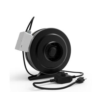 Powerful 6 Inch Inline Exhaust Booster Fan for Hydroponic Grow Tent Ventilation