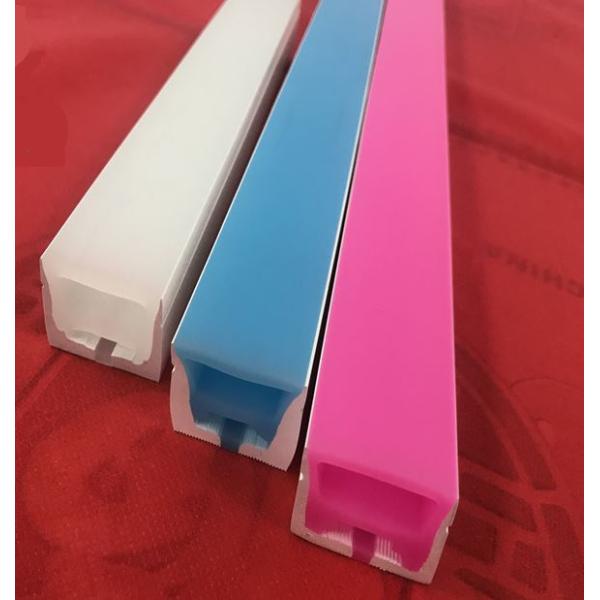 Flat Luminous LED Silicone Tube 20*10mm