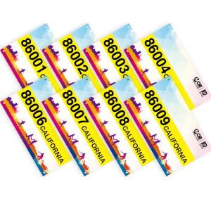 Identification Tyvek Race Bibs For Running Events Printable Tearproof