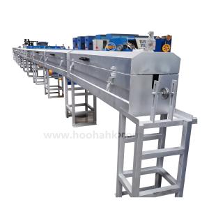 Two Compound Extrusion Line Silicone Braiding Hose Making Machine Extruder