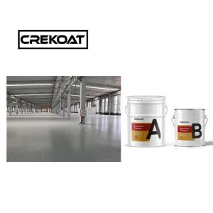 Tough PU Urethane Floor Coating Flexible UV Stability Two Component Water Based