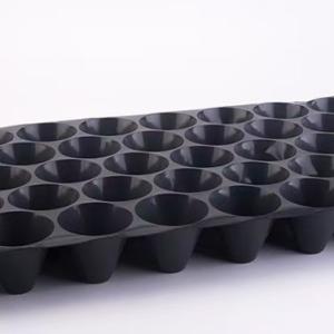 70 Cells Pp Plastic Reusable Seed Starter Trays Moisture Resistant Long Term Use