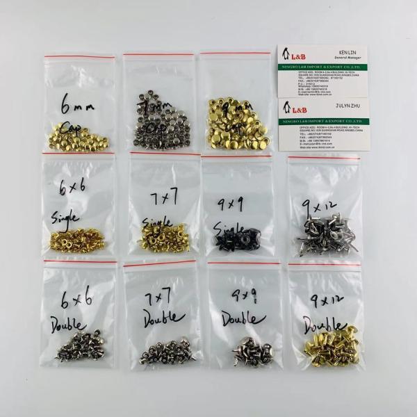 new fashion high quality Metal Stars Belt double 8/6/5mm mushroom cap rivet