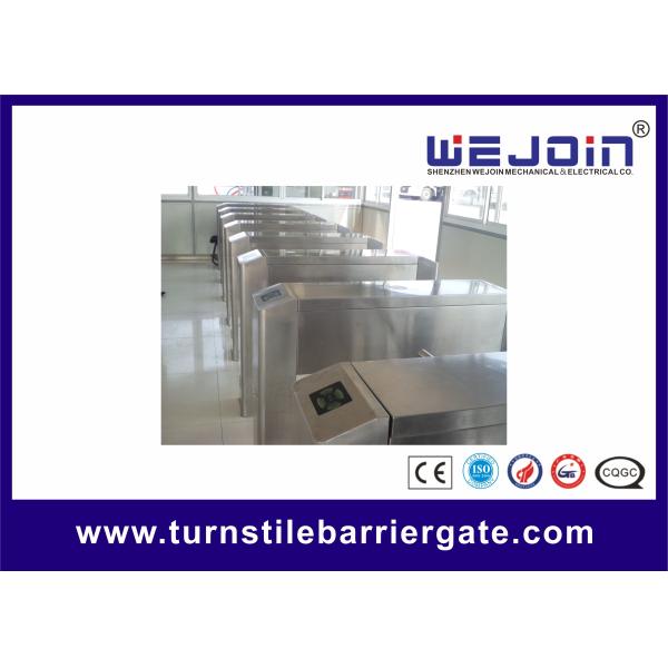 Quality Counter Turnstile Barrier Gate Aluminum Alloy Motor Bi Directional DC12V wholesale