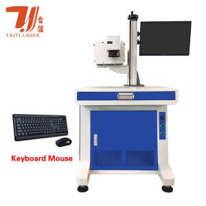 Keyboard Mouse 355nm UV Laser Marking Machine For Plastics Crystals