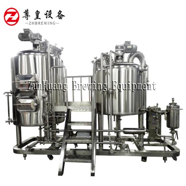 Quality 3BBL Sus 304 Micro Beer Brewing Equipment With PID / PLC Controller Cabinet wholesale