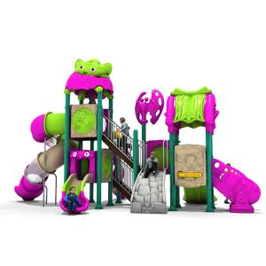 Homemade Playground Slides Plastic Anti Crack Underground Mounting Type