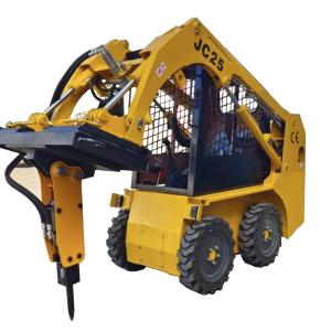 850kg Skid Steer Loader with Bosch Rexroth Hydraulic Pump and 0.4m3 Bucket