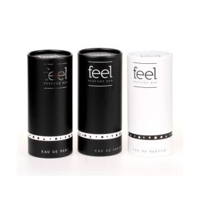 Custom ODM Labeling Hard Paper Cans Packaging Matt Varnishing For Perfume