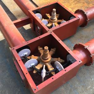 Cheap CE Gypsum Conveyor Machine Pipe Tube Chain Disc Conveyor With Low Noise for sale