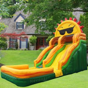 Customized Size Outdoor Inflatable Water Slide Park with Trampoline and Bouncy