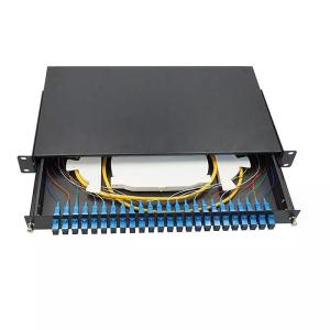 Sliding Multimode Patch Panel , 1U FC Mpo Cassette Patch Panel