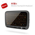 H18 plus Mini Wireless Keyboard Touchpad Backlit Small Wireless Keyboard for
