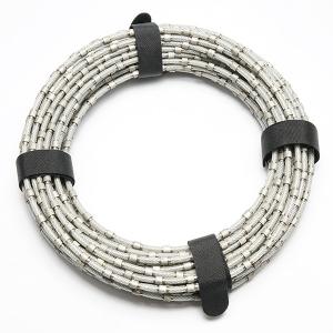 8.8mm Granite Diamond Wire Saw Granite Profiling Tools Rock Cutting Hard Stone