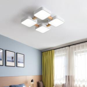 LED modern minimalist ceiling lamp LED study entrance bedroom wooden celling