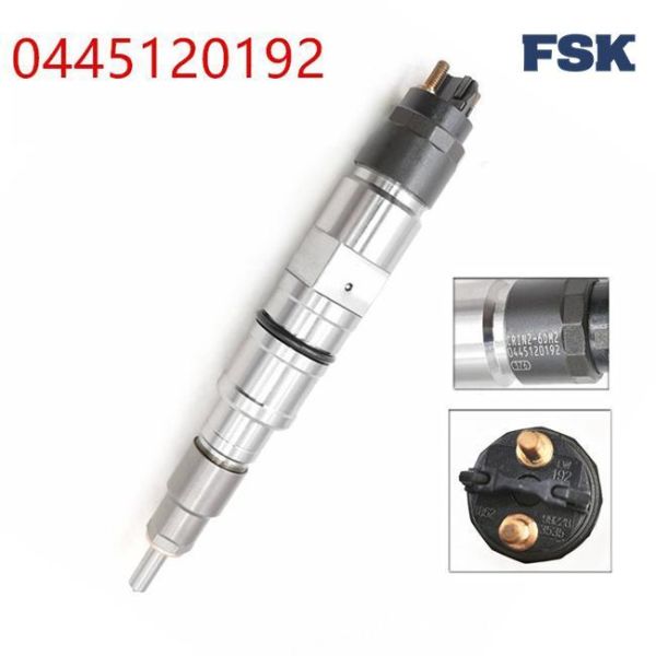 Quality Common Rail Diesel Fuel Injector 0445120192, Compatible For Bosch, Injection System,For Control Valve F00RJ02035/Nozzle DLLA145P2154 wholesale