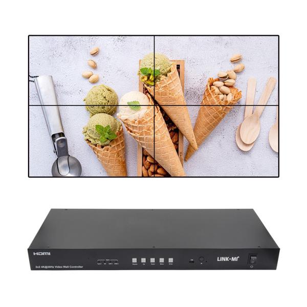Quality 4K Video Wall Matrix Controller 2x2 1x4 4x1 10x10 Splicing Display USB Type C DVI wholesale