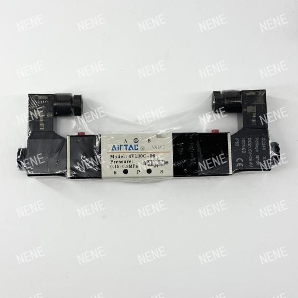 Quality Electron Magnetic Valve 4V130P-06 AIRTAC For Precise Air Control In 0.15 To 0.8 MPa Pressure Range wholesale