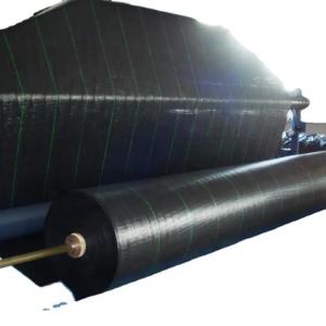 Woven Fabric Geotextile Weed Control Ground Cover Silt Fence Stabilization Pp