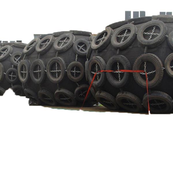 Quality High Durability Yokohama Fender In Black For Ship Collision Prevention wholesale
