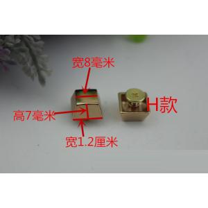 2019 New idea products design square 8 mm gold metal decorative rivets for