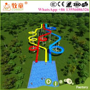 Guangdong Cowboy open closed fiberglass water park slides for sale