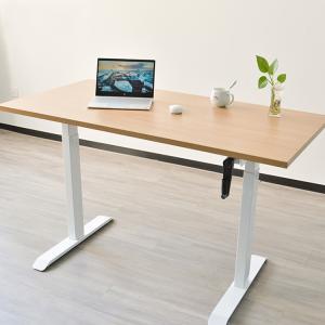 SPCC Steel Frame Material Home Office Workstation Computer Sit Stand Table for