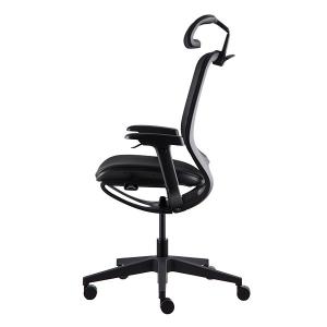 GTCHAIR Black Ergonomic Desk Chair Mesh Swivel Height Adjustable