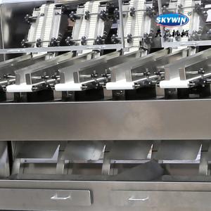 Commercial Chocolate Pocky Stick Biscuit Finger Biscuit Flow Packing Line