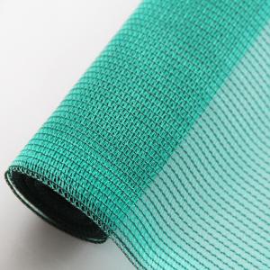 Sunscreen Breathable PVC Mesh Fabric , Custom Length Mesh Netting Fabric