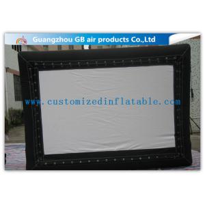 China Promotional Advertising Inflatable Movie Screen / Video Screen In Backyard on sale