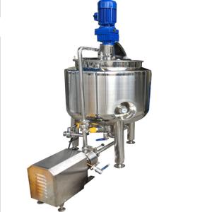 powerful Cosmetic Homogenizer Mixer Safety Homogenizing Tank