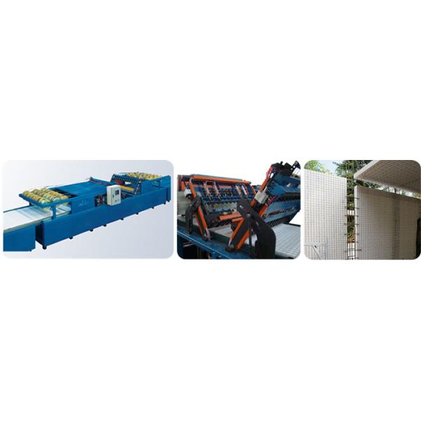 Quality 3D Wire Mesh EPS Sandwich Panel Line wholesale