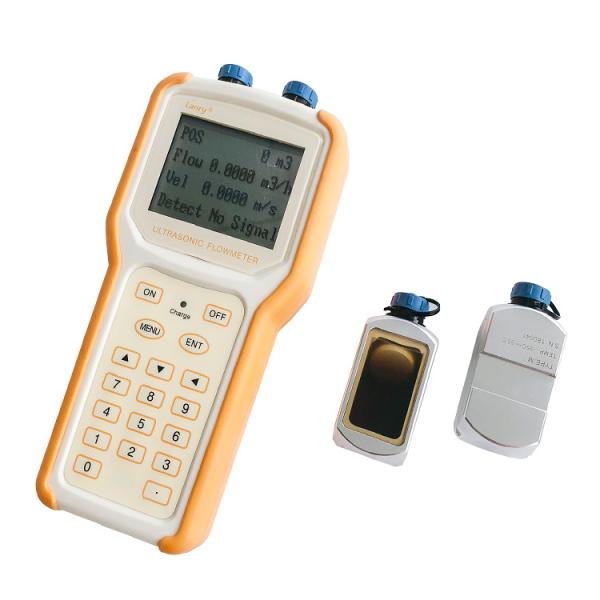 Quality Clamp On data logger battery operated Mobile Handheld Flow Meter with Sensor For Water wholesale