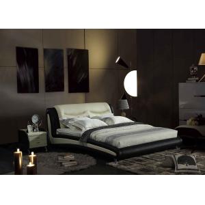 Cheap Queen Luxury Italian Beds With USB Connection Simple Design Linen Fabric for sale